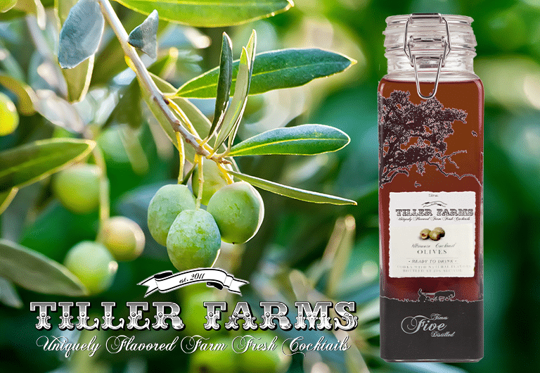 cocktail olives, tiller farms, jumbo cocktail olives